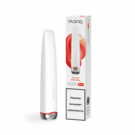 PLONQ PLUS PRO ВКУС: КИСЛАЯ КЛУБНИКА (M)