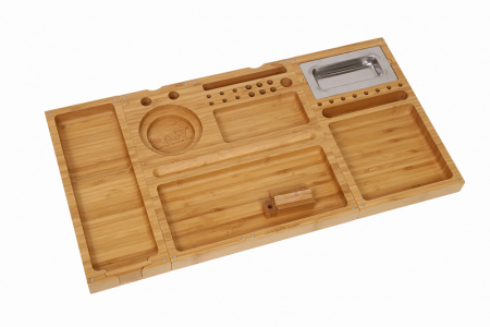 Поднос RAW BAMBOO TRIPLE FLIP ROLING TRAY