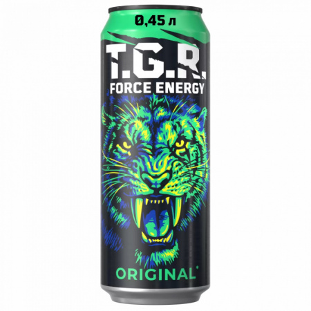 Энергетический напиток T.G.R. Energy (Original) ж/б 0,45