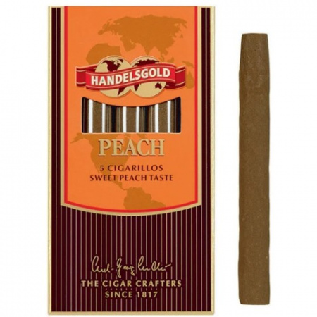 Сигариллы Handelsgold Аромат Пич Сан Сигариллос (5шт. в пачке)