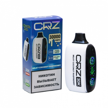 Одноразовое устройство CRZ 30000 Молочный кокос Малина (Milk Coconut Raspberry)