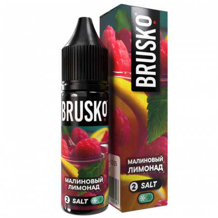 Жидкость Brusko Salt Chubby (2) 35 мл Малиновый лимонад