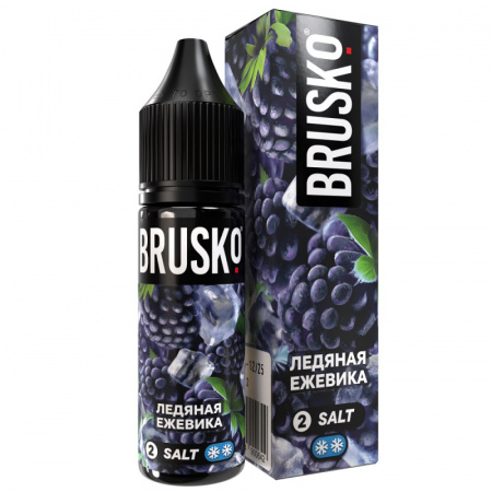 Жидкость Brusko Salt Chubby (2) 35 мл Ледяная ежевика