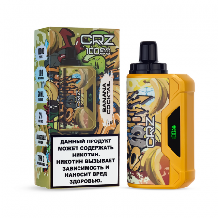 Одноразовое устройство CRZ 10000 Банановый коктейль (Banana Cocktail)