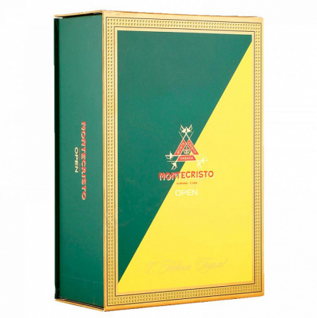 Набор из 2-х сигар Montecristo Open Regata, фарфоровый новогодний шарик и гольф-мяч