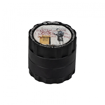 Гриндер G-ROLLZ - Banksy Graffiti 'IEAK Punk' (4part -43mm)