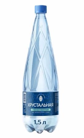 Вода питьевая Хрустальная ГАЗ в ПЭТ 1,5л