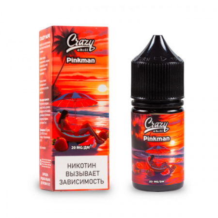 Жидкость Crazy Chill ПРЕМИУМ  Пинкмен (Pinkman) (M)