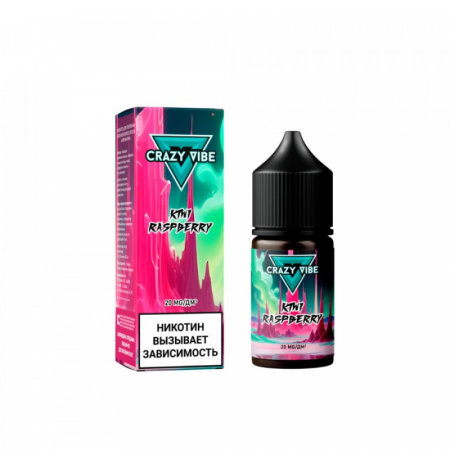 Жидкость Crazy Vibe Киви малина (Kiwi Raspberry) (М)
