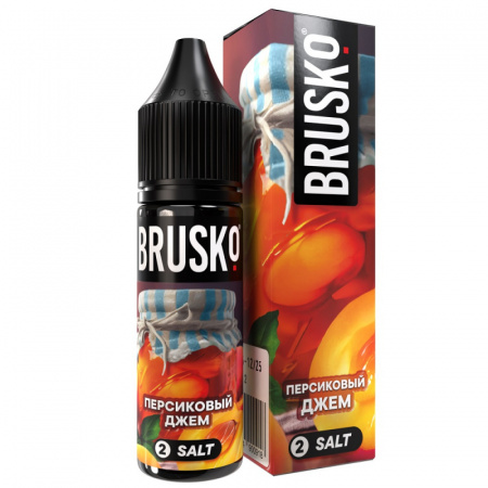 Жидкость Brusko Salt Chubby (2) 35 мл Персиковый джем