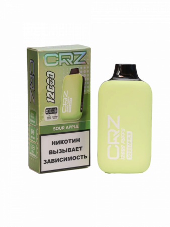 Одноразовое устройство CRZ 12000 Кислое яблоко (Sour Apple)