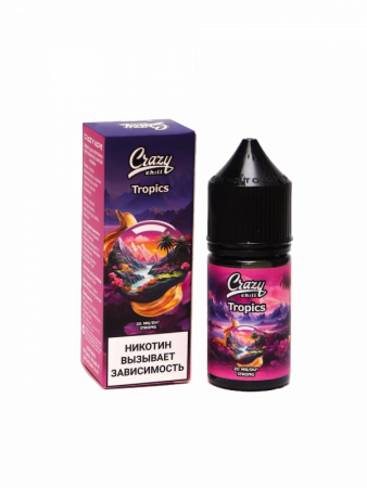 Жидкость Crazy Chill ПРЕМИУМ  Тропики (Tropics) (M)