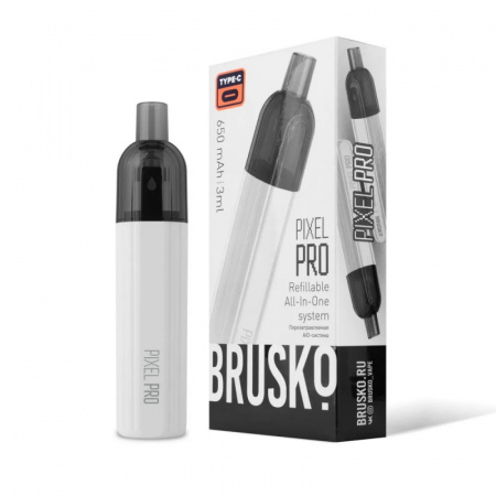 Многоразовое устройство Brusko PIXEL PRO White