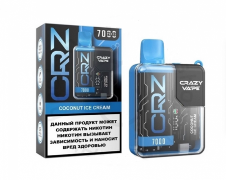 Одноразовое устройство CRZ 7000 Кокосовое мороженое (Coconut ice cream)