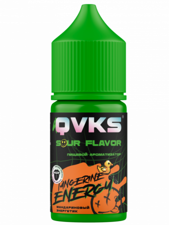 Ароматизатор пищевой QVKS SOUR KONSTRUKT - Энергетик Мандариновый 13 мл