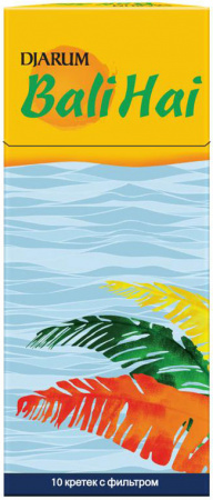 Djarum Bali Hai с фильтром