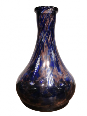 Колба Vessel glass Капля (Синий марганец)