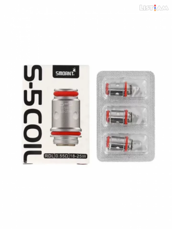 Испаритель Smoant Santi S5 Mesh/RBA RDL (0.55ohm) (3шт в упаковке)