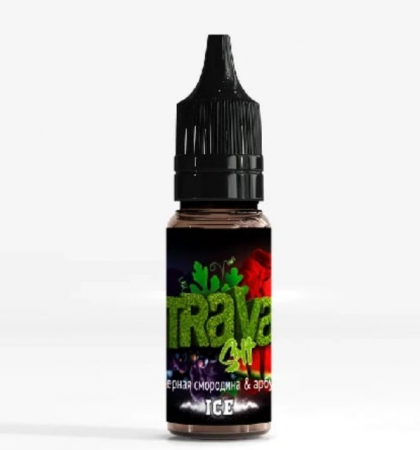 Жидкость Trava Salt 10мл 20мг Watermelon Black-Currant (Арбуз,черная смородина)