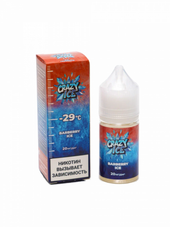 Жидкость Crazy Ice Барбарис со льдом (Barberry ice) (М)