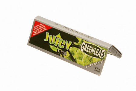 Папиросная Бумага  JUICY JAYS FINE 1/4 Green Leaf