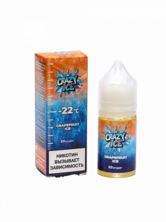 Жидкость Crazy Ice Грейпфрут со льдом (Grapefruit ice) (М)