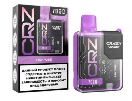 Одноразовое устройство CRZ 7000 Розовое вино (Pink wine)