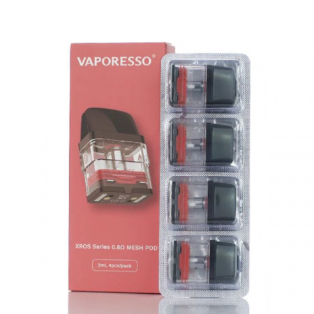Картридж Vaporesso XROS 2ml, 0.8 Ohm Corex 2,0 (4шт в упак.)