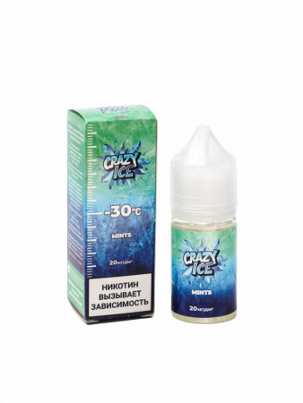 Жидкость Crazy Ice Мятные леденцы (Peppermint Candies) (М)