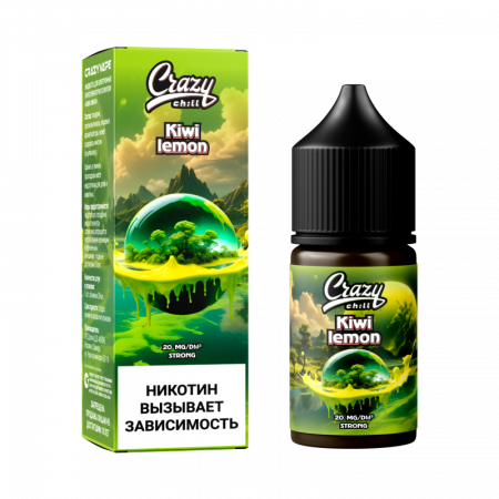 Жидкость Crazy Chill ПРЕМИУМ  Киви лимон (Kiwi Lemon) (M)
