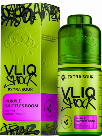 Ароматизатор VLIQ Shock 12мл Purple Skittles Boom (Скитлз фиолетовый)
