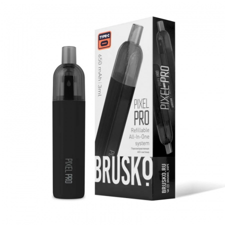 Многоразовое устройство Brusko PIXEL PRO Black