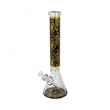 Бонг Amsterdam - XMS059A Golden Rituals Beaker (H:43cm, Ø:50mm, SG:18.8mm, 7mm thickness)