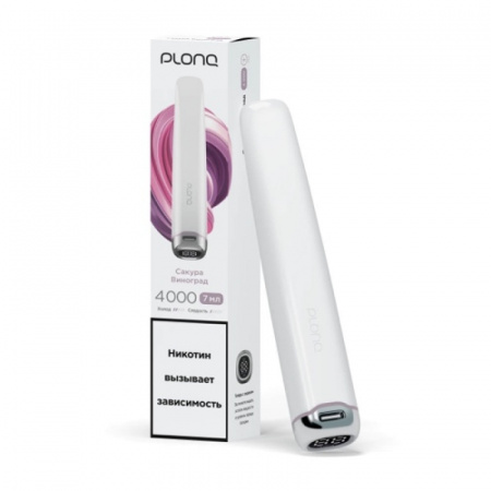PLONQ PLUS PRO ВКУС: САКУРА ВИНОГРАД (M)