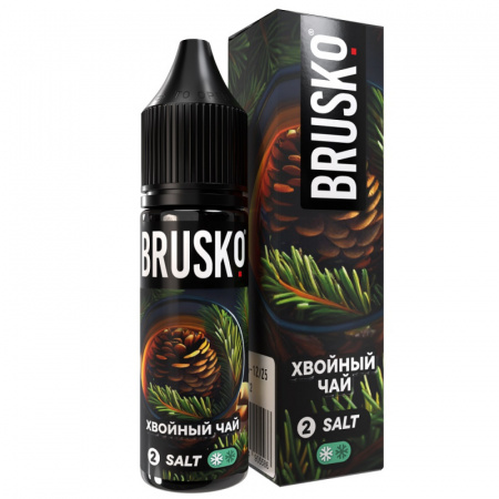 Жидкость Brusko Salt Chubby (2) 35 мл Хвойный чай