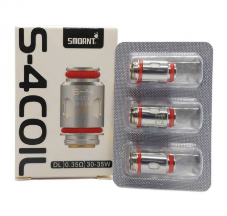 Испаритель Smoant Santi S4 Mesh/RBA DL (0.35 Om) (3шт в упаковке)