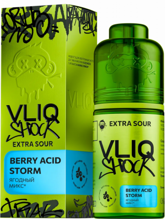 Ароматизатор VLIQ Shock 12мл Berry Acid Storm (Ягодный микс)