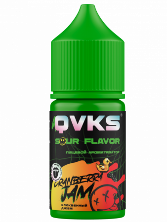 Ароматизатор пищевой QVKS SOUR KONSTRUKT - Клюквенный Джем 13 мл