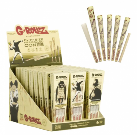 Конусы G-ROLLZ Organic Hemp Extra Thin KS	1шт