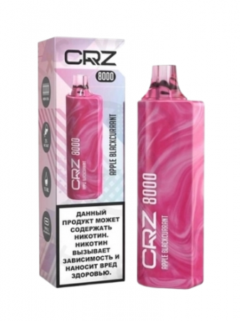 Одноразовое устройство CRZ 8000 Яблоко с чёрной смородиной (Apple with blackcurrant)